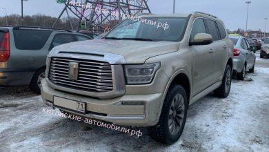 Внедорожник Танк 500 впервые сфотографировали в России Внедорожник Танк 500 впервые сфотографировали в России