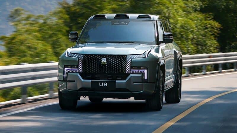 Объявлена ​​цена BYD Yangwang U8.  От 160 000 долларов США