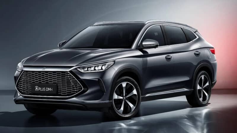 Топ 5 автомобилей первый квартал 2023 в Китае