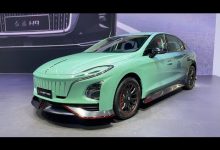 2023 FAW Hongqi E-QM5 Pro EV — автосалон в Гуанчжоу