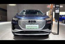 Audi Q4 50 E-tron 2023 года — автосалон в Гуанчжоу, 2022 год