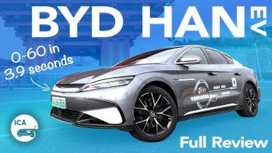 Полный видео обзор BYD Han EV, бешено быстрый и зрелый Полный видео обзор BYD Han EV, бешено быстрый и зрелый