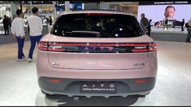 2023 Huawei AITO M5 EV — автосалон 2022 в Гуанчжоу