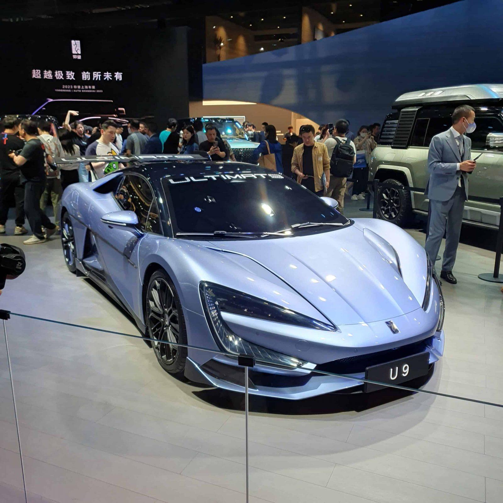 U9 1 в масштабе — 10 лучших серийных автомобилей на выставке Auto Shanghai 2023 и основные выводы с выставки