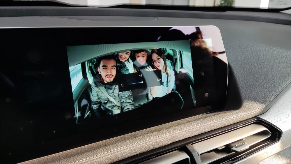 BAIC X7 салон салон приборка медиа система мультимедиа встроенный регистратор