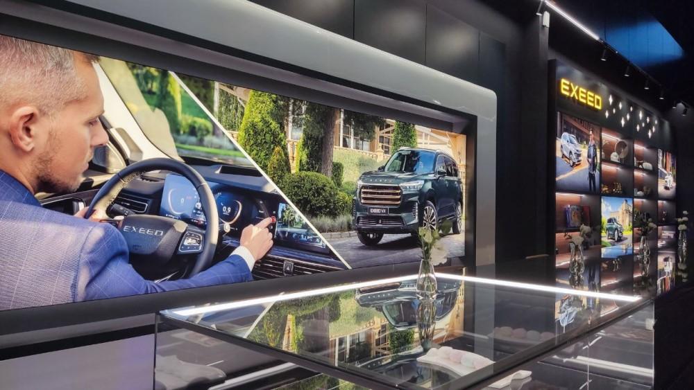 Дилерские центры Exeed на российском рынке на Волхонке