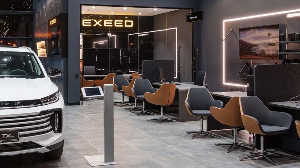 Дилерские центры Exeed на российском рынке на Волхонке