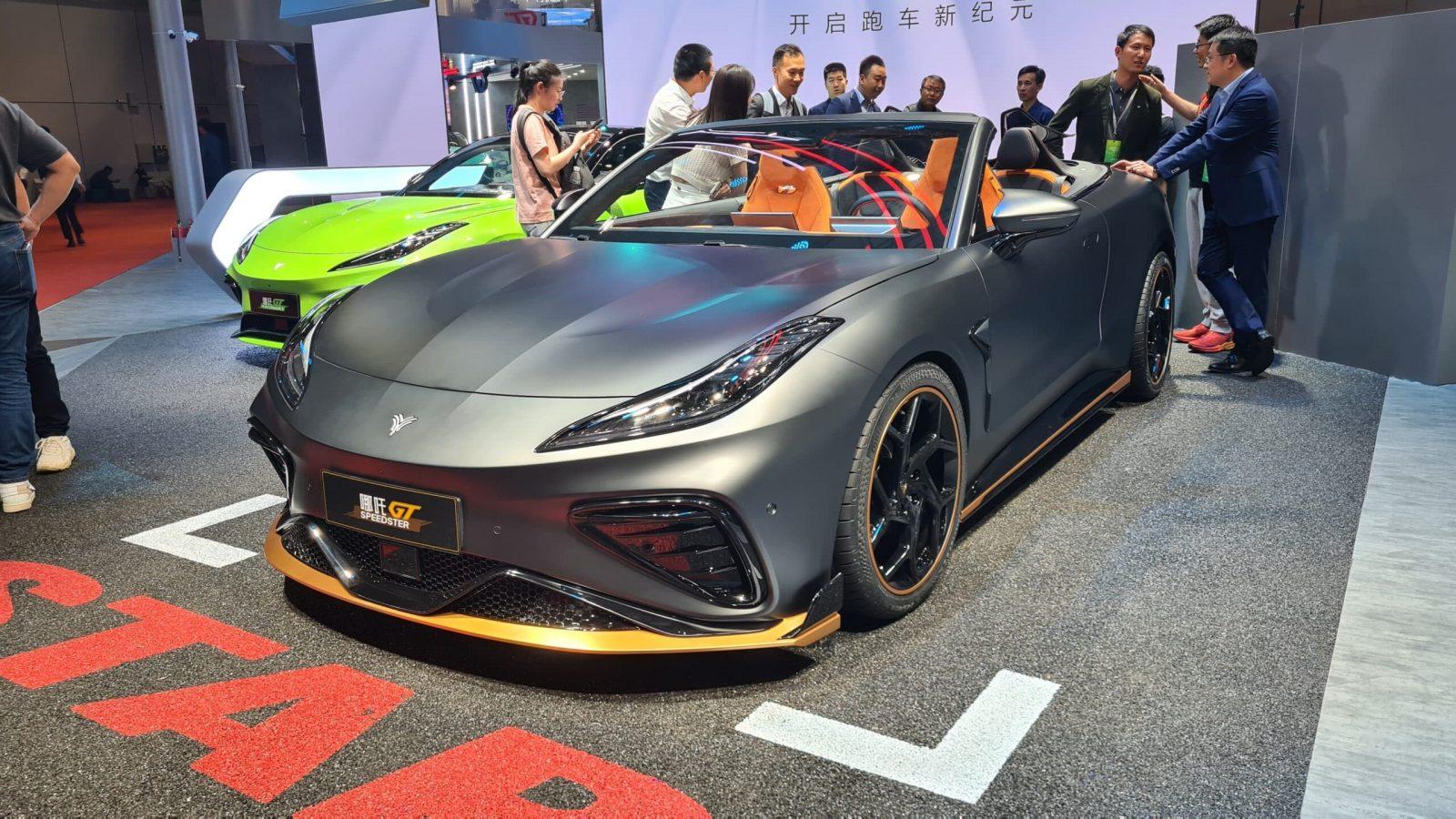 speedstergt1 в масштабе - 10 лучших серийных автомобилей на выставке Auto Shanghai 2023 и основные выводы с выставки