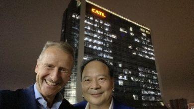 Герберт Дисс встретился с основателем CATL Робином Цзэном в Китае Герберт Дисс встретился с основателем CATL Робином Цзэном в Китае