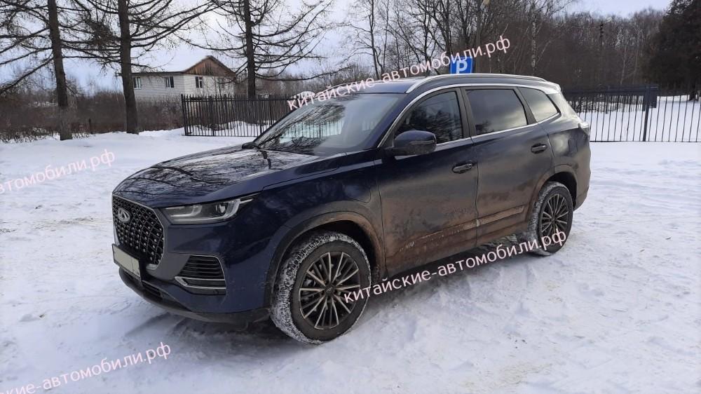 Chery Tiggo 8 Pro e+ в России лицевая сторона