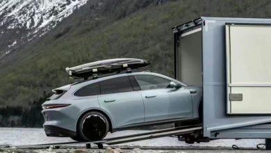 Утечка фотографий Nio ET5 Touring с промо-съемки Утечка фотографий Nio ET5 Touring с промо-съемки