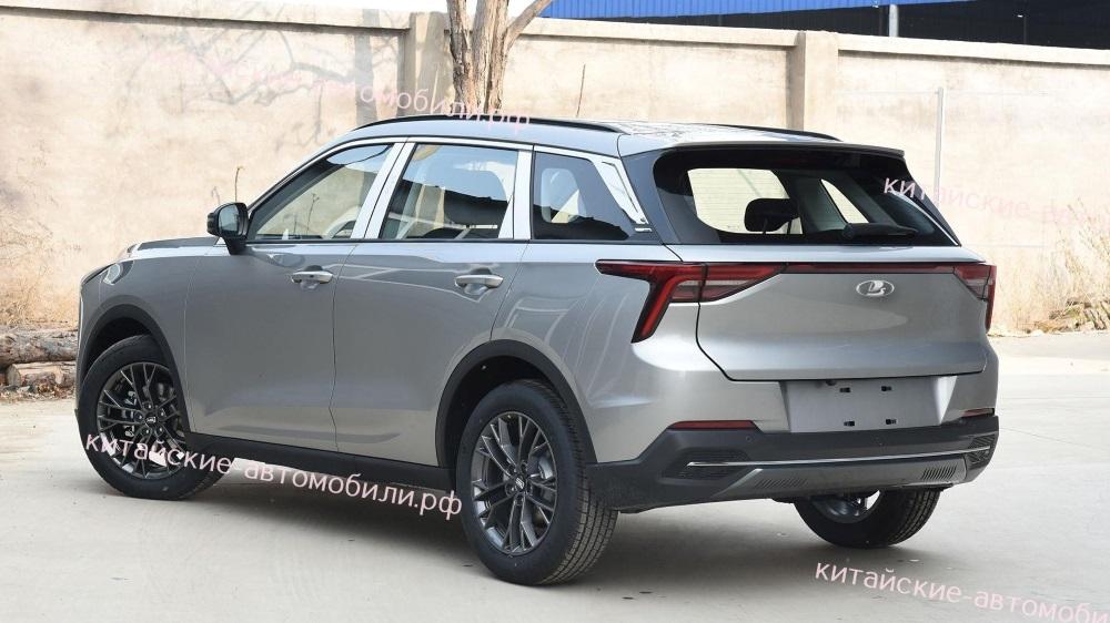 АвтоВАЗ Lada X-Cross FAW Bestune T55 рендер сзади