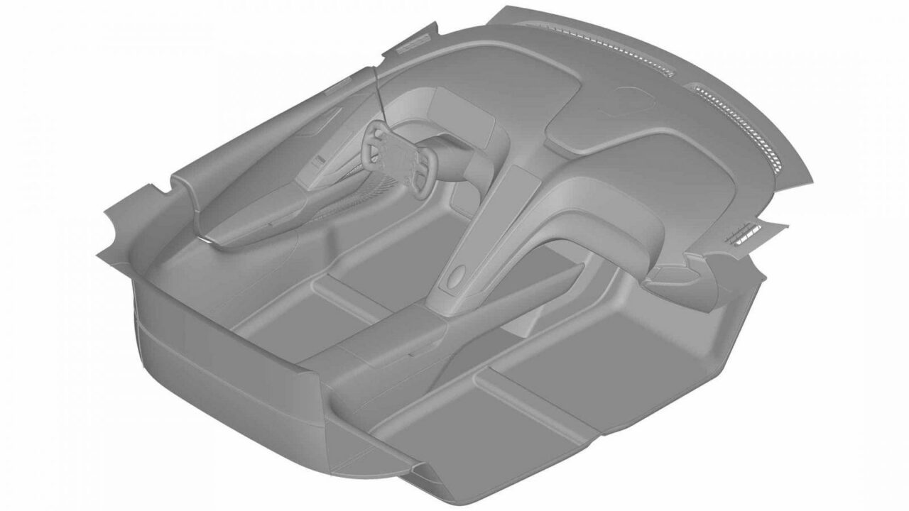 Интерьер Yangwang U9 от BYD представлен на патентных изображениях