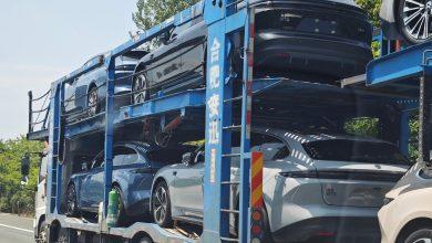 Nio ET5 Touring замечен на трейлере в Китае. Готов к поставкам Nio ET5 Touring замечен на трейлере в Китае. Готов к поставкам