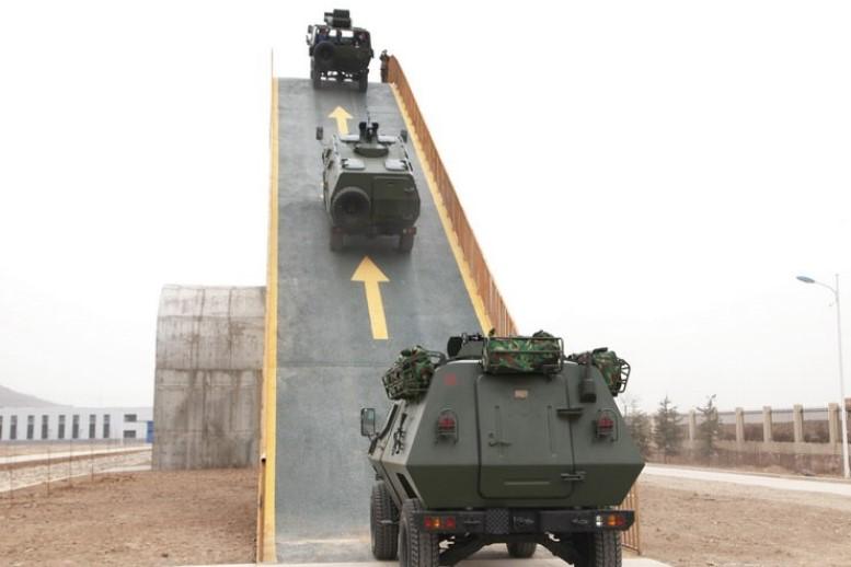 Китайские бронеавтомобили SBSVM China Tiger/Hero испытания