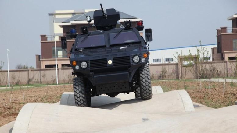 Китайские бронеавтомобили SBSVM China Tiger/Hero фронтовые испытания