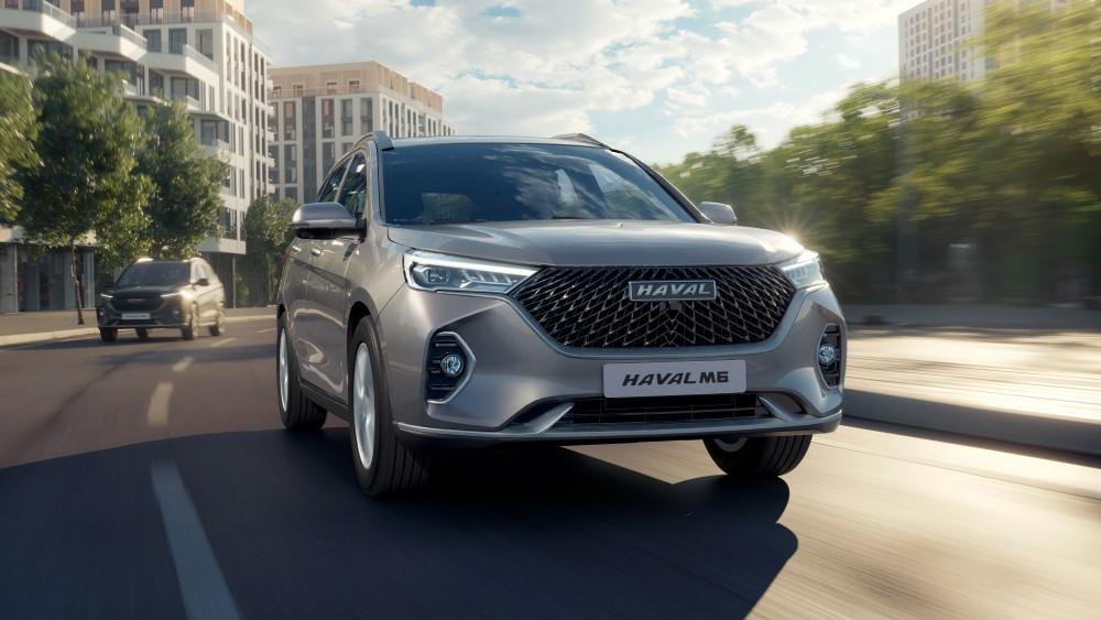Haval M6 цены сбоку спереди