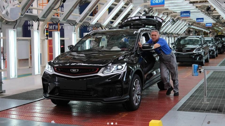 BelGee X50 на заводе Belgi, вид спереди