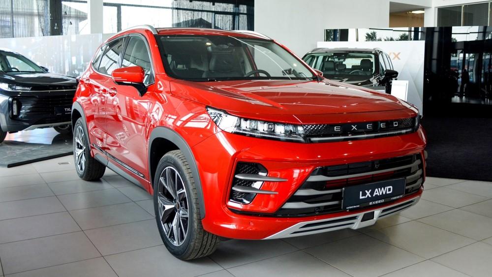 Exeed LX купить у дилера в автосалоне цены на китайские автомобили