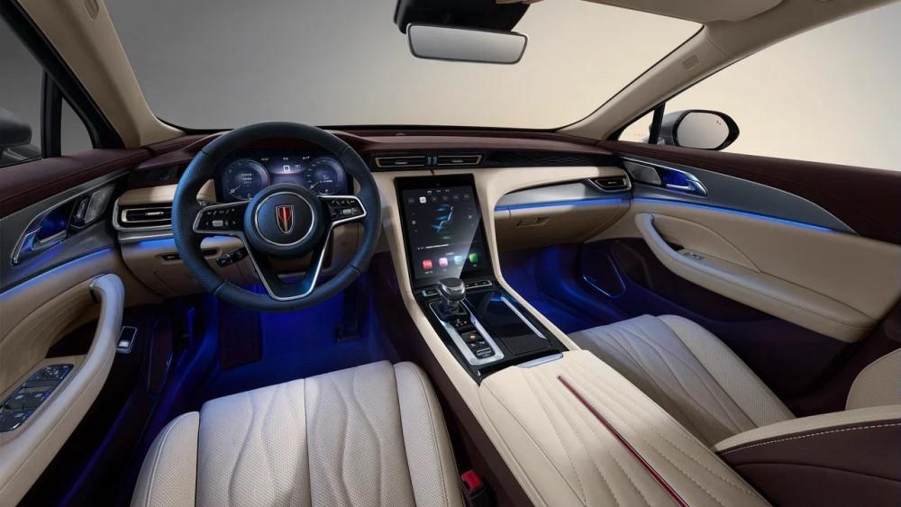 Салон салона седан Hongqi H5 комплектация цены