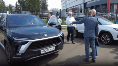 Кроссовер Nio ES8 «засветился» на автозаводе в России: что это значит Кроссовер Nio ES8 «засветился» на автозаводе в России: что это значит