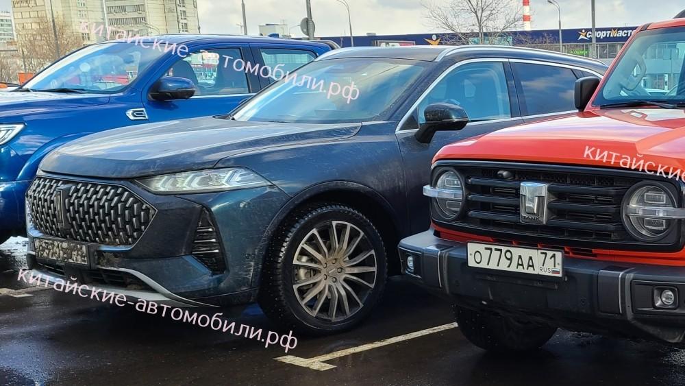 кроссовер Wey Coffee 01 в России Москва фронт