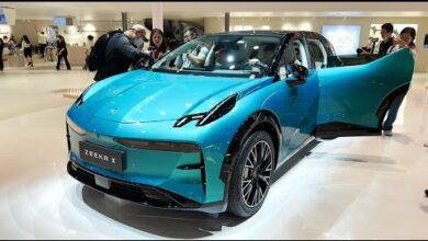 Новый Geely ZEEKR X EV 2024 года — Шанхайский автосалон 2023 года