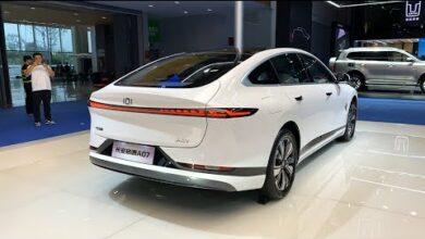 Changan QiYuan A07 EV 2024 года — автосалон в Чэнду 2023 года Changan QiYuan A07 EV 2024 года — автосалон в Чэнду 2023 года