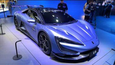 Обзор BYD YangWang U9 EV 2024 года |  Китайский суперкар |  - Автосалон в Чэнду 2023 г.