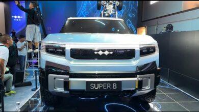 BYD Fang Cheng Bao Leopard 8  — автосалон в Чэнду, 2023 год.