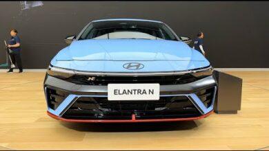 Hyundai Elantra N — Автосалон в Чэнду, 2023 год Hyundai Elantra N — Автосалон в Чэнду, 2023 год