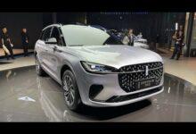 Обзор Lincoln Corsair PHEV 2024 года — автосалон в Чэнду, 2023 год