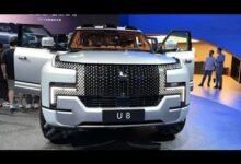 Видео зарисовка BYD YangWang U8 2024 года — Автосалон в Чэнду, 2023 г.