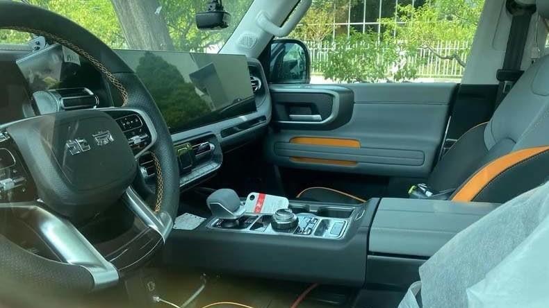 Интерьер салона нового поколения BAIC BJ40