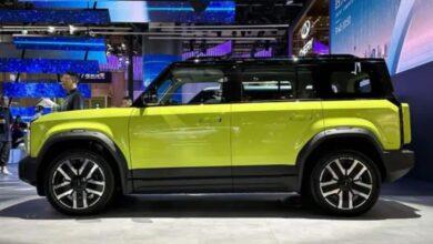 Электрический хардкорный внедорожник Chery iCar 03 с солнечными батареями на автосалоне в Чэнду 2023 года Электрический хардкорный внедорожник Chery iCar 03 с солнечными батареями на автосалоне в Чэнду 2023 года