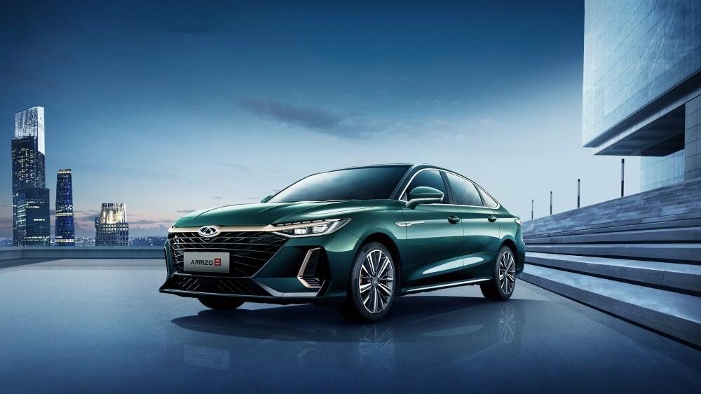 Chery Arrizo 8 седан сбоку спереди