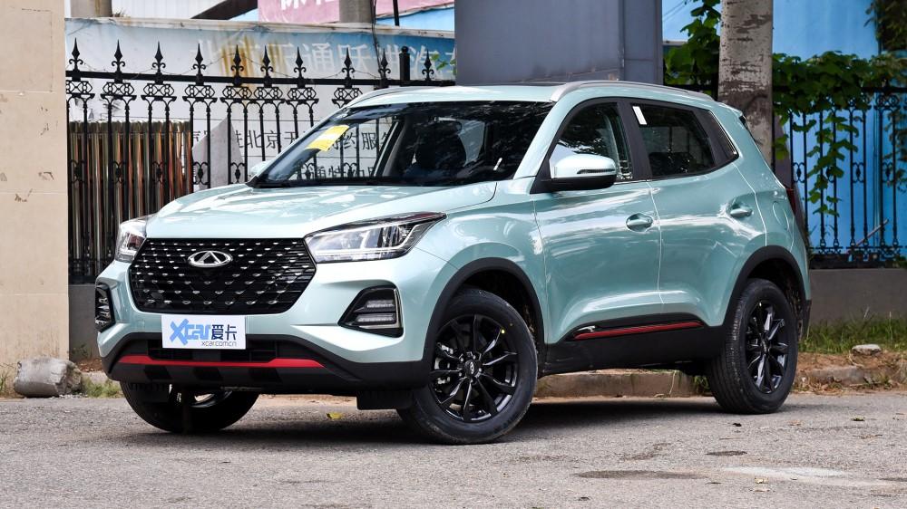 Новый кроссовер Chery Tiggo 5x Plus передняя часть