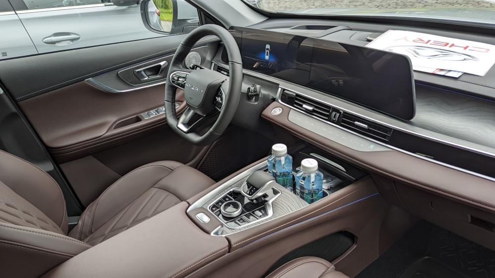 новый Chery Tiggo 8 Pro Max в России интерьер салона