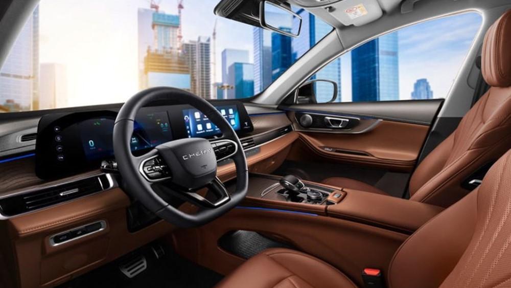 Обновленный салон кроссовера Chery Tiggo 8 Pro Max
