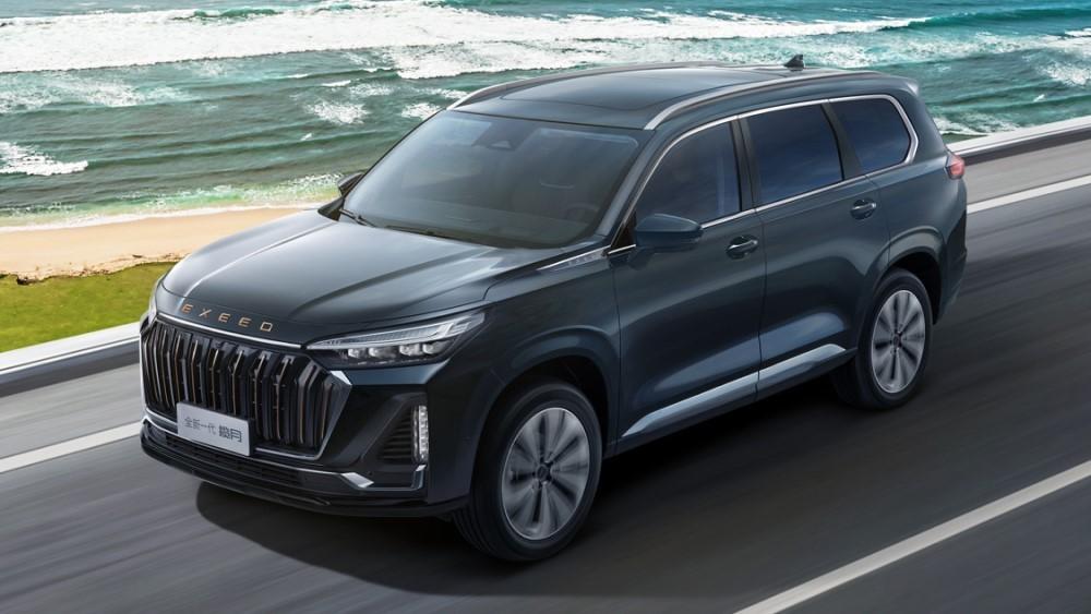 Exeed VX второго поколения 2023 передняя сторона