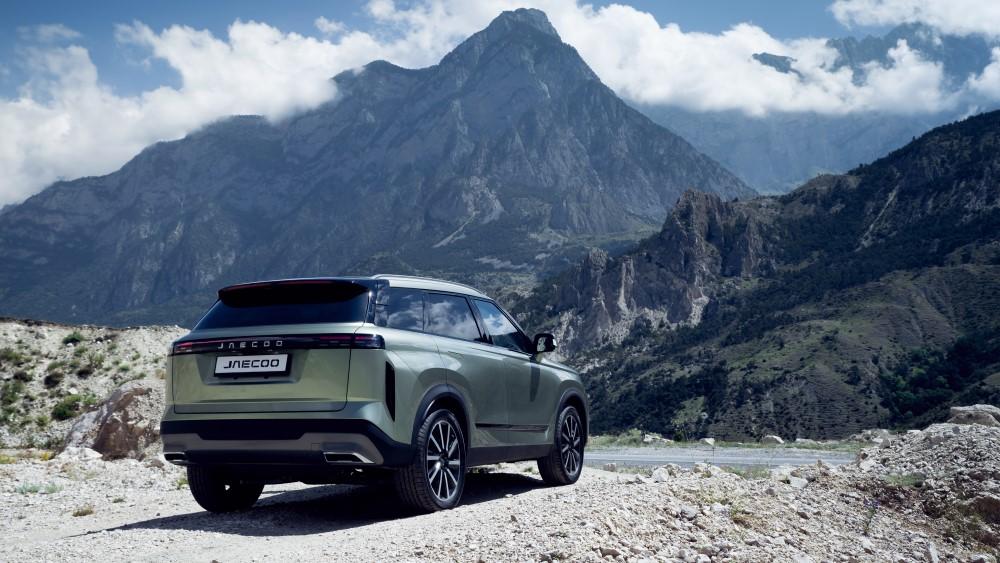 Кроссовер Jaecoo J7 боковой задний полный привод