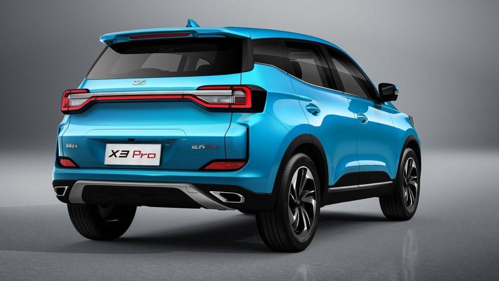 Кроссовер Kaiyi X3 Pro вид сзади