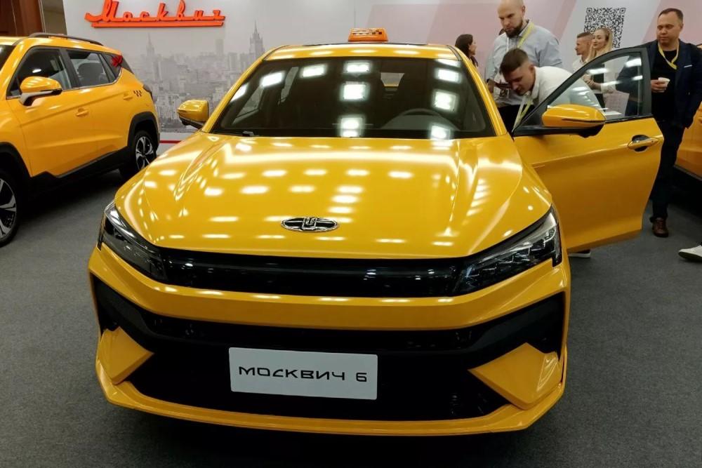 Москвич 6 такси фронт