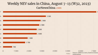 Еженедельные данные о продажах в Китае за 7–13 августа. Zeekr, Nio, Tesla Еженедельные данные о продажах в Китае за 7–13 августа. Zeekr, Nio, Tesla