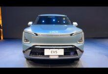 НОВЫЙ KIA EV5 2024 года — автосалон в Чэнду 2023 года