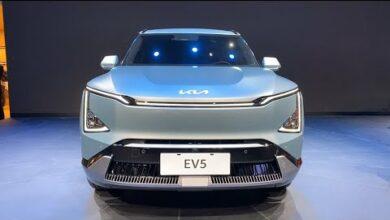 НОВЫЙ KIA EV5 2024 года — автосалон в Чэнду 2023 года НОВЫЙ KIA EV5 2024 года — автосалон в Чэнду 2023 года