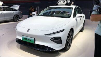 SAIC ROEWE D7 EV 2024 года — автосалон в Чэнду, 2023 год SAIC ROEWE D7 EV 2024 года — автосалон в Чэнду, 2023 год