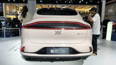 Обзор SAIC Zhiji IM LS6 EV 2024 года — автосалон в Чэнду, 2023 год Обзор SAIC Zhiji IM LS6 EV 2024 года — автосалон в Чэнду, 2023 год