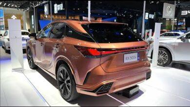 Обзор LEXUS RX500h F-Sport 2023 года |  Гибридный роскошный внедорожник — Автосалон в Чэнду, 2023 г.