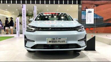 Обзор электромобиля BEIJING EU5 Plus 2023 — Автосалон в Чэнду 2023